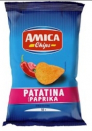 AMICA CHIPS PAPRIKA PZ.21 GR.50